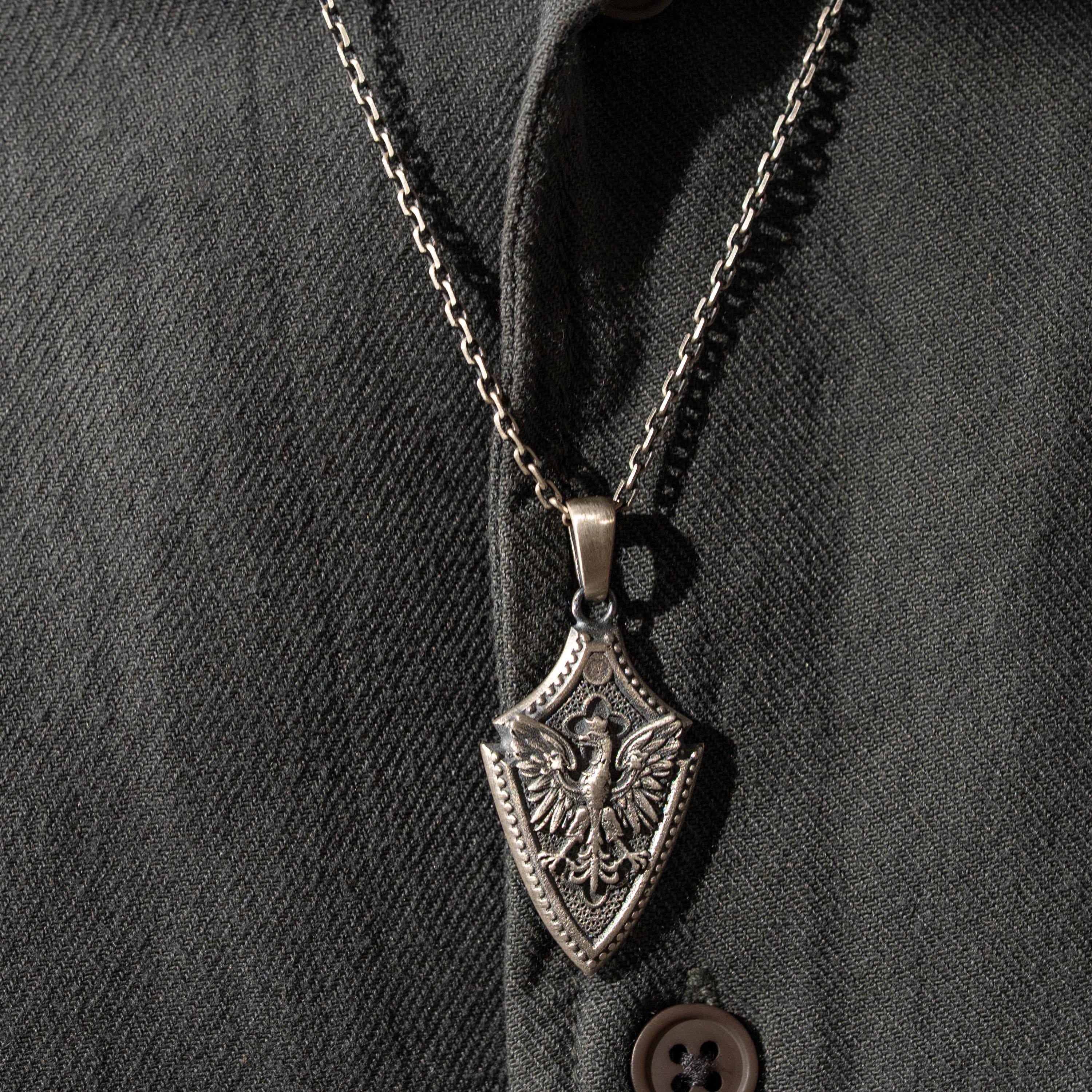 Flying Eagle 925 Sterling Silver Pendant