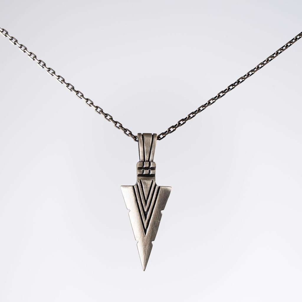 Viking Arrow  925 Sterling Silver Pendant Jewelry