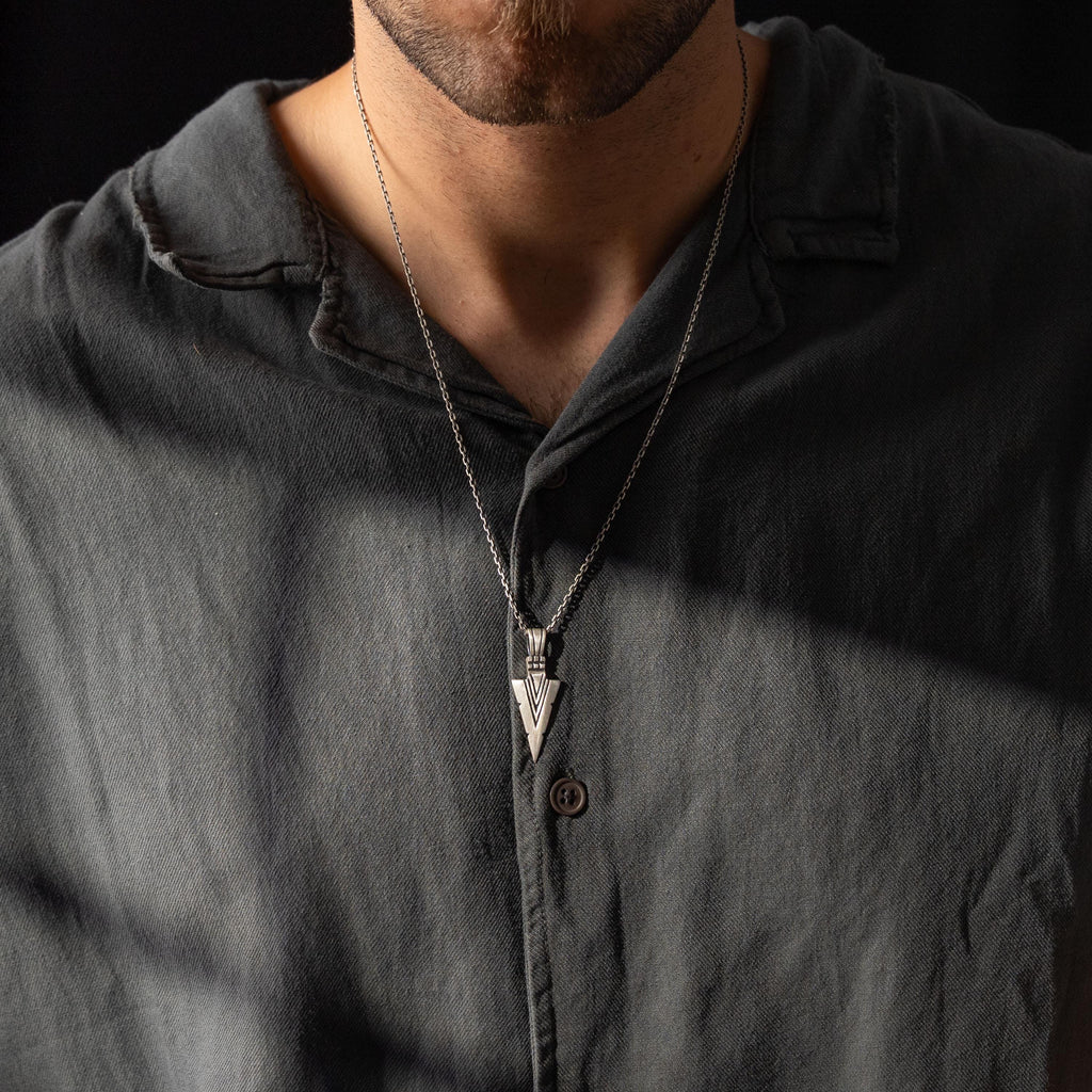 Viking Arrow  925 Sterling Silver Pendant Jewelry