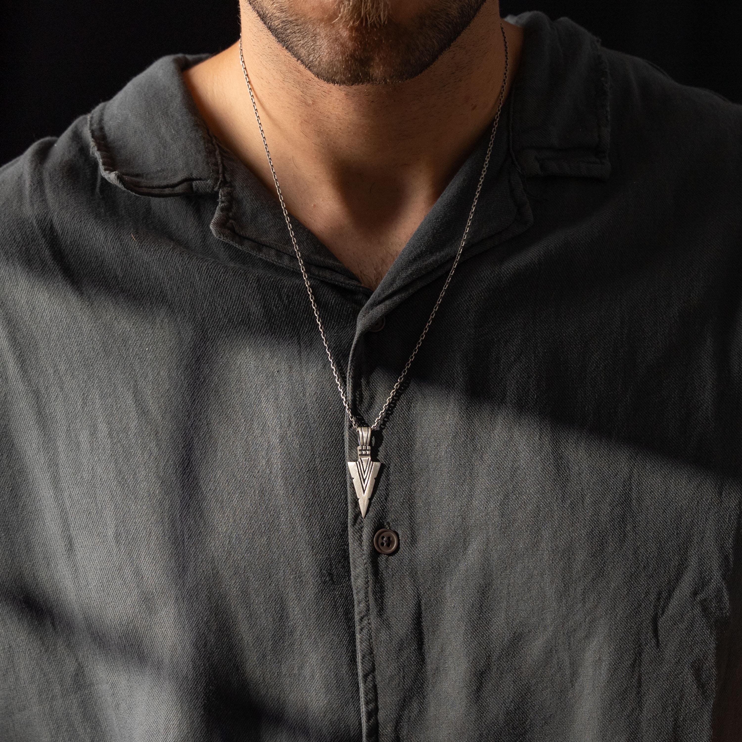 Viking Arrow  925 Sterling Silver Pendant Jewelry