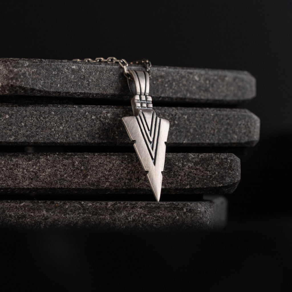 Viking Arrow  925 Sterling Silver Pendant Jewelry
