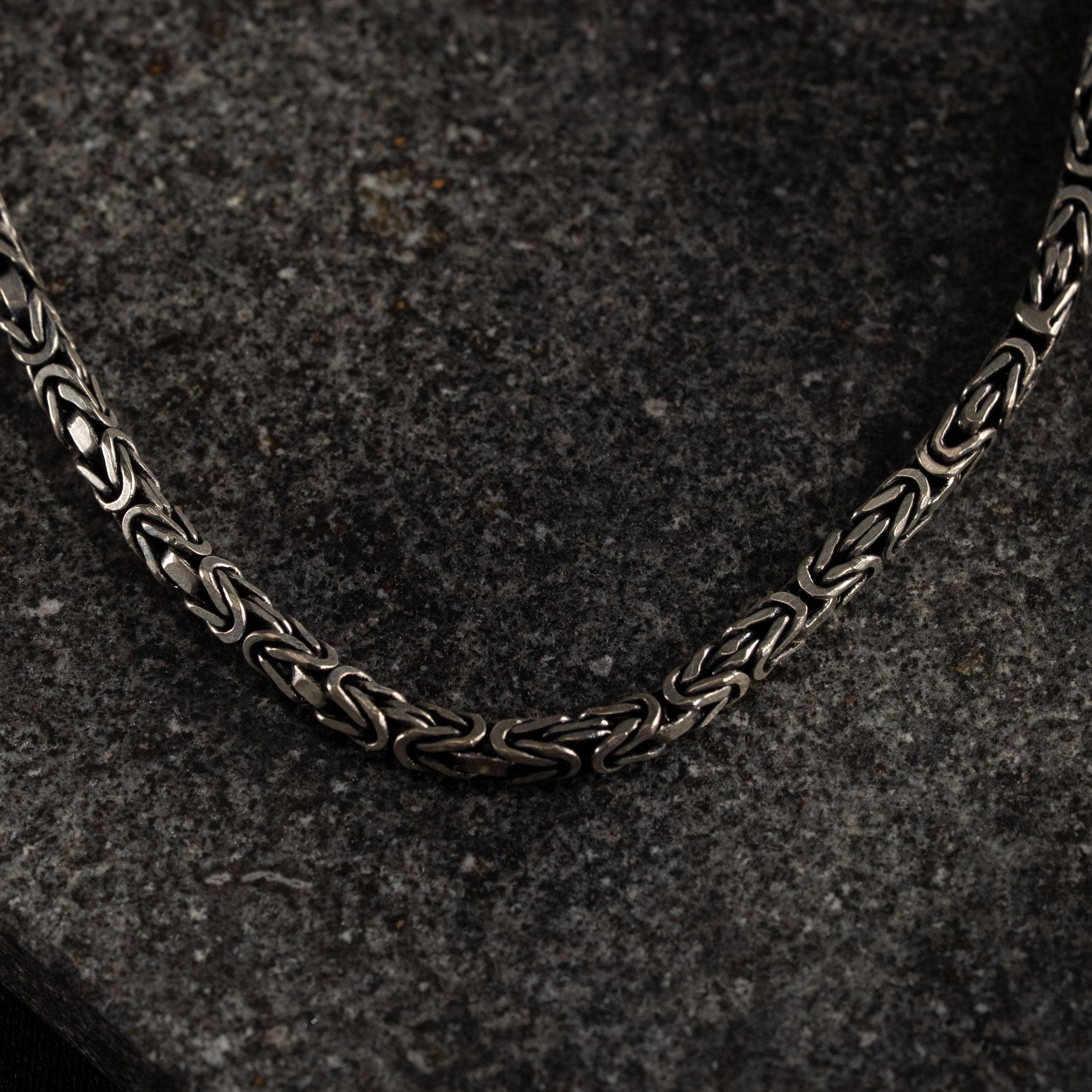 Byzantine Chain 925 Sterling Silver Necklace