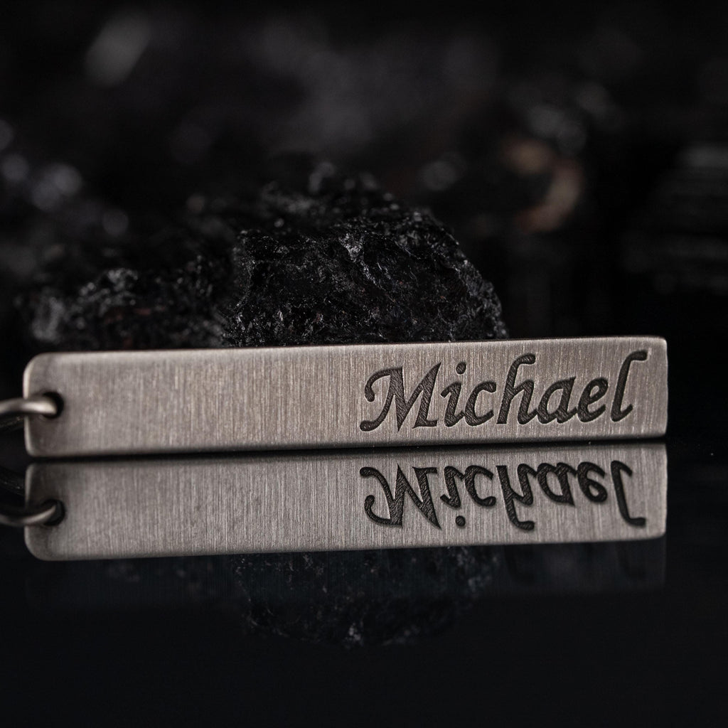 Personalized Name Bar Necklace