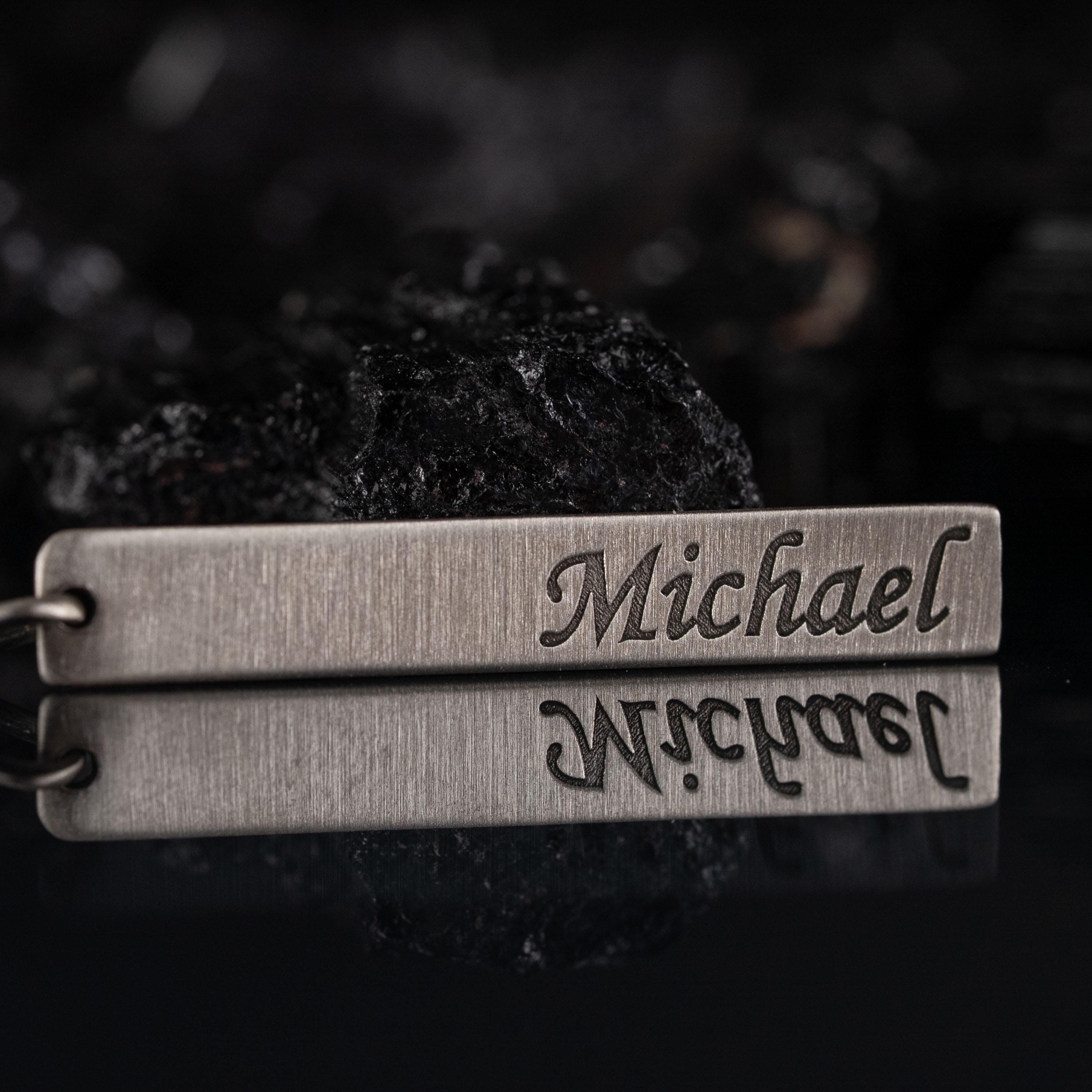 Personalized Name Bar Necklace