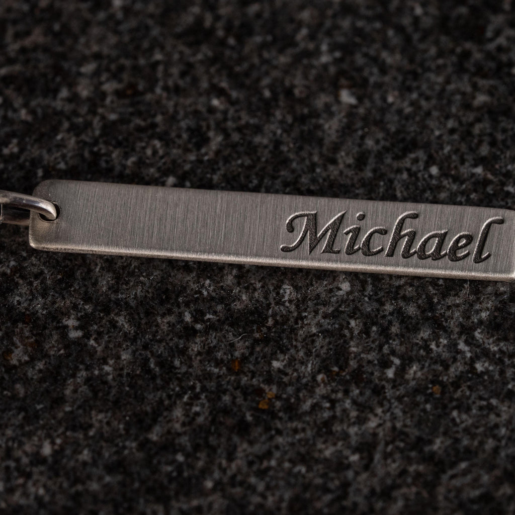 Personalized Name Bar Necklace
