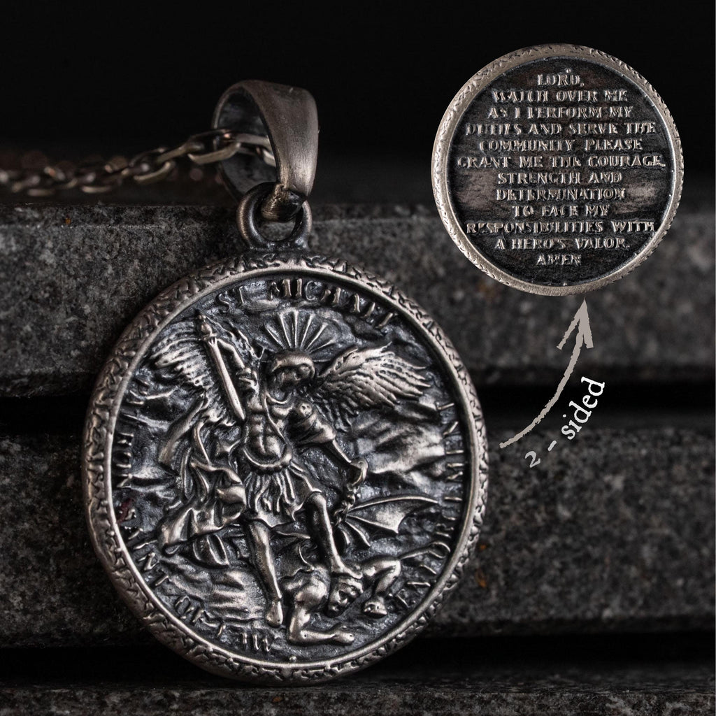 St Michael Archangel Necklace