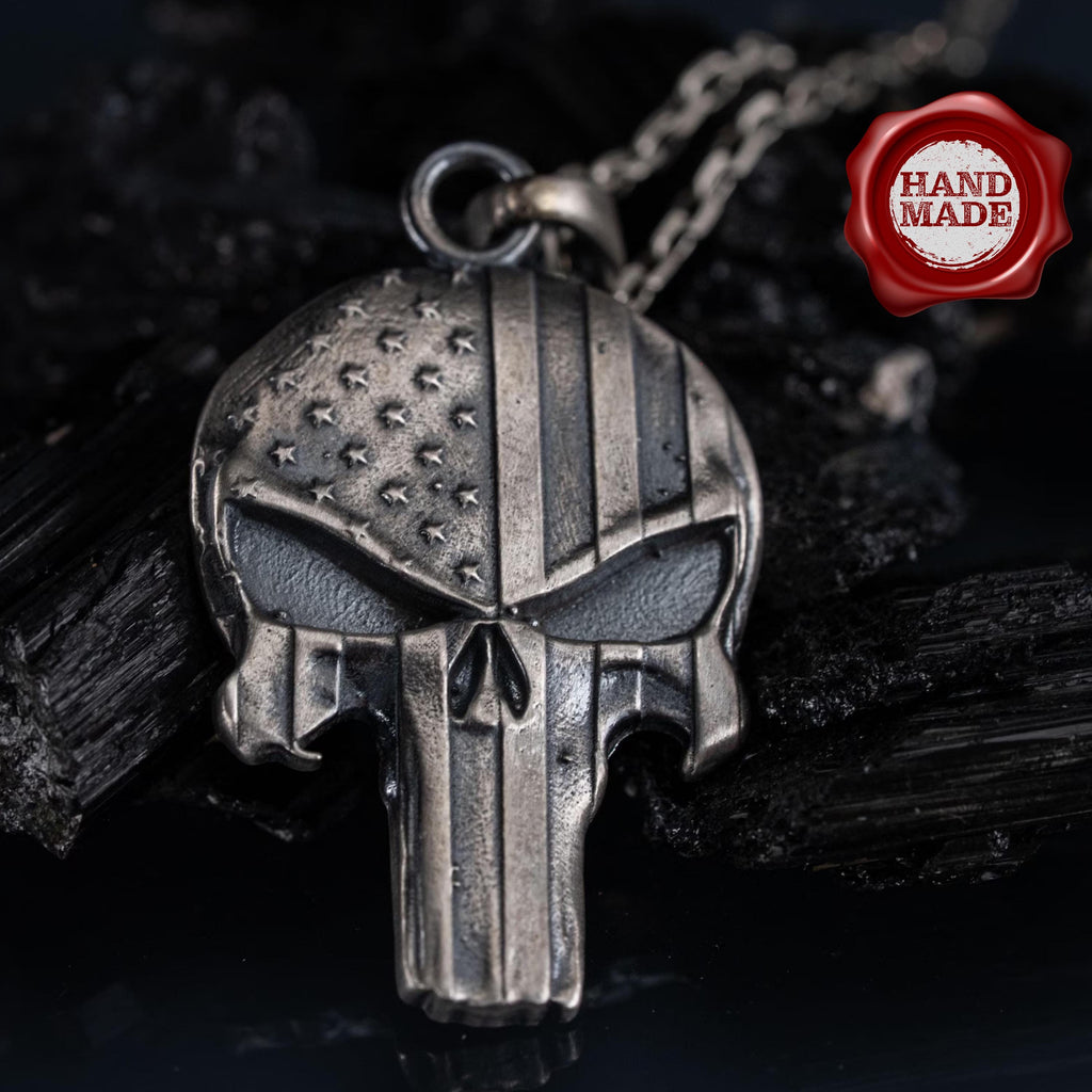Punisher Skull Necklace