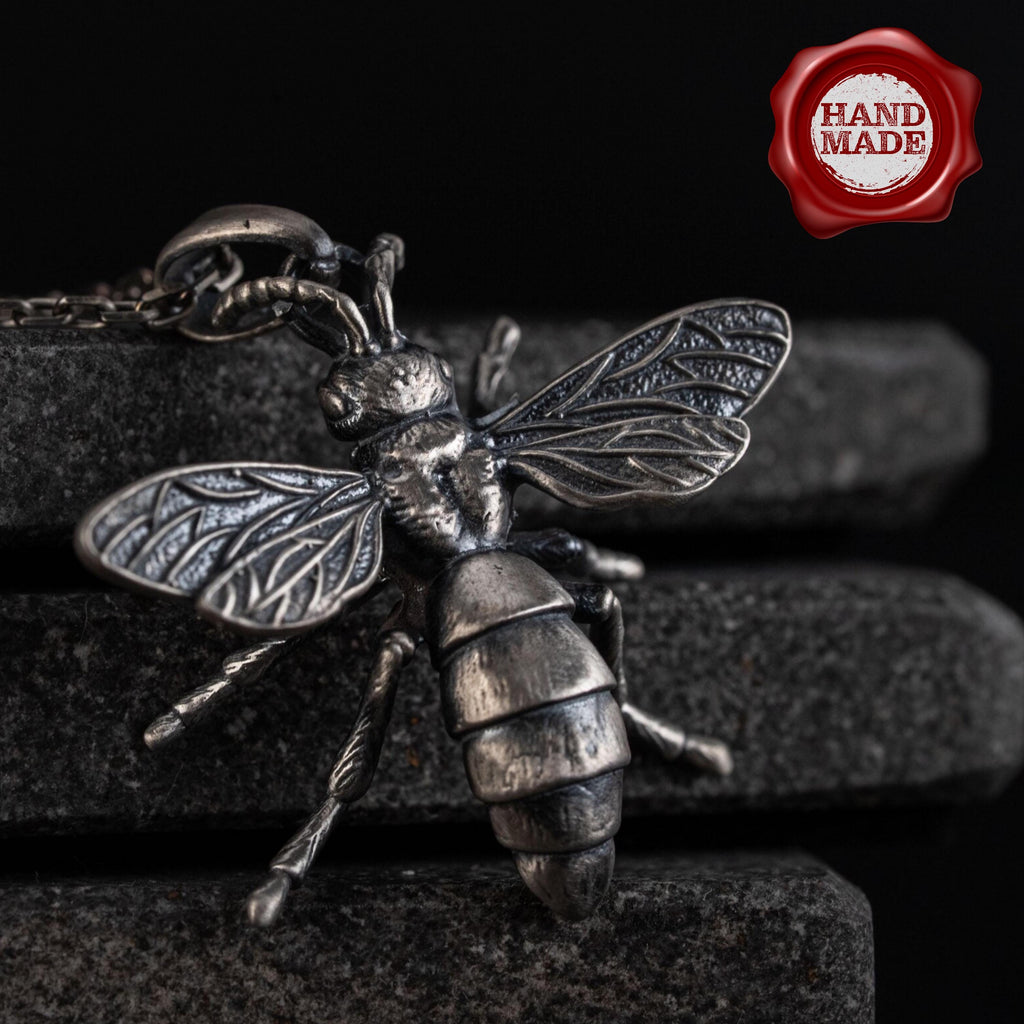 Queen Bee 925 Sterling Silver Necklace