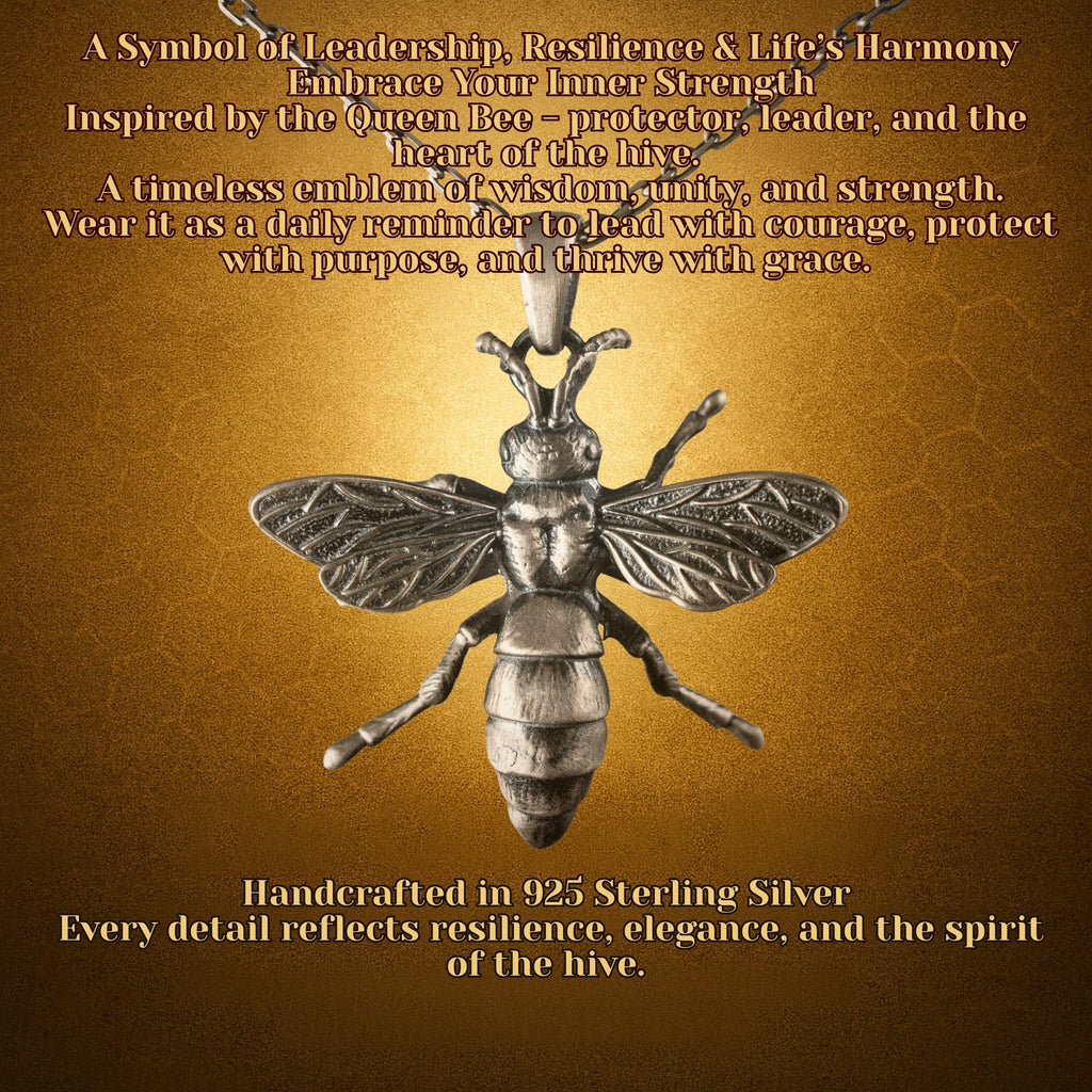 Queen Bee 925 Sterling Silver Necklace