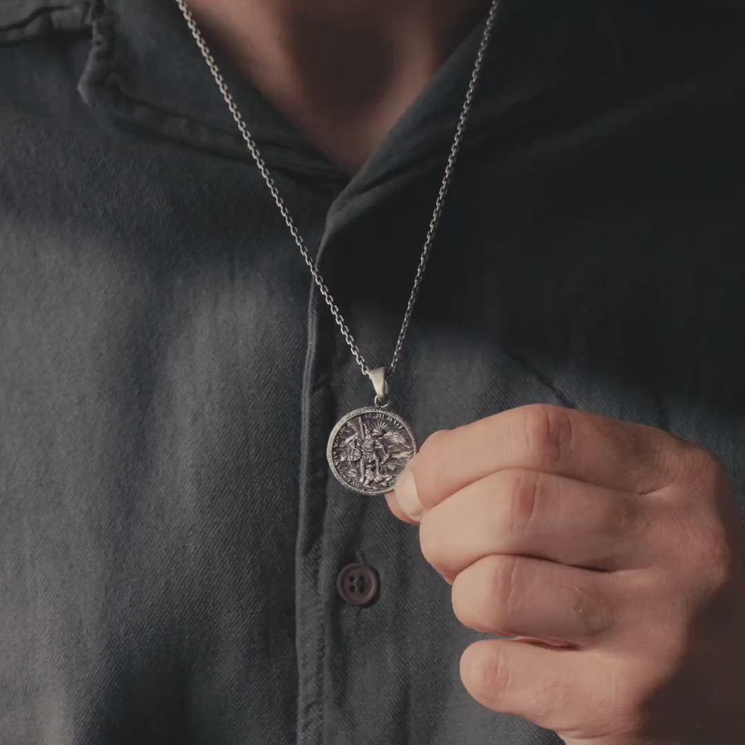 St Michael Archangel Necklace