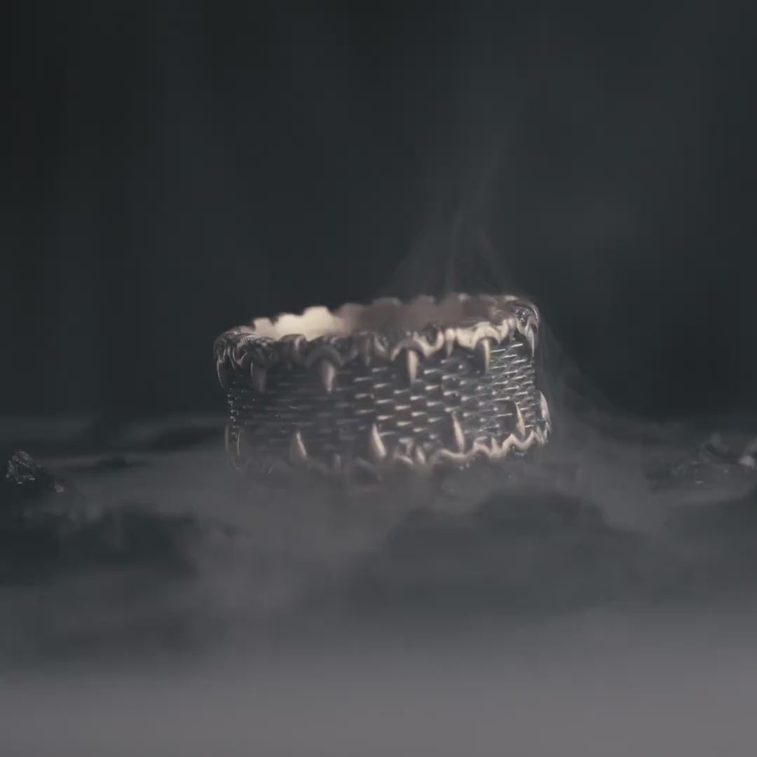 Personalized Dragon Scale Ring