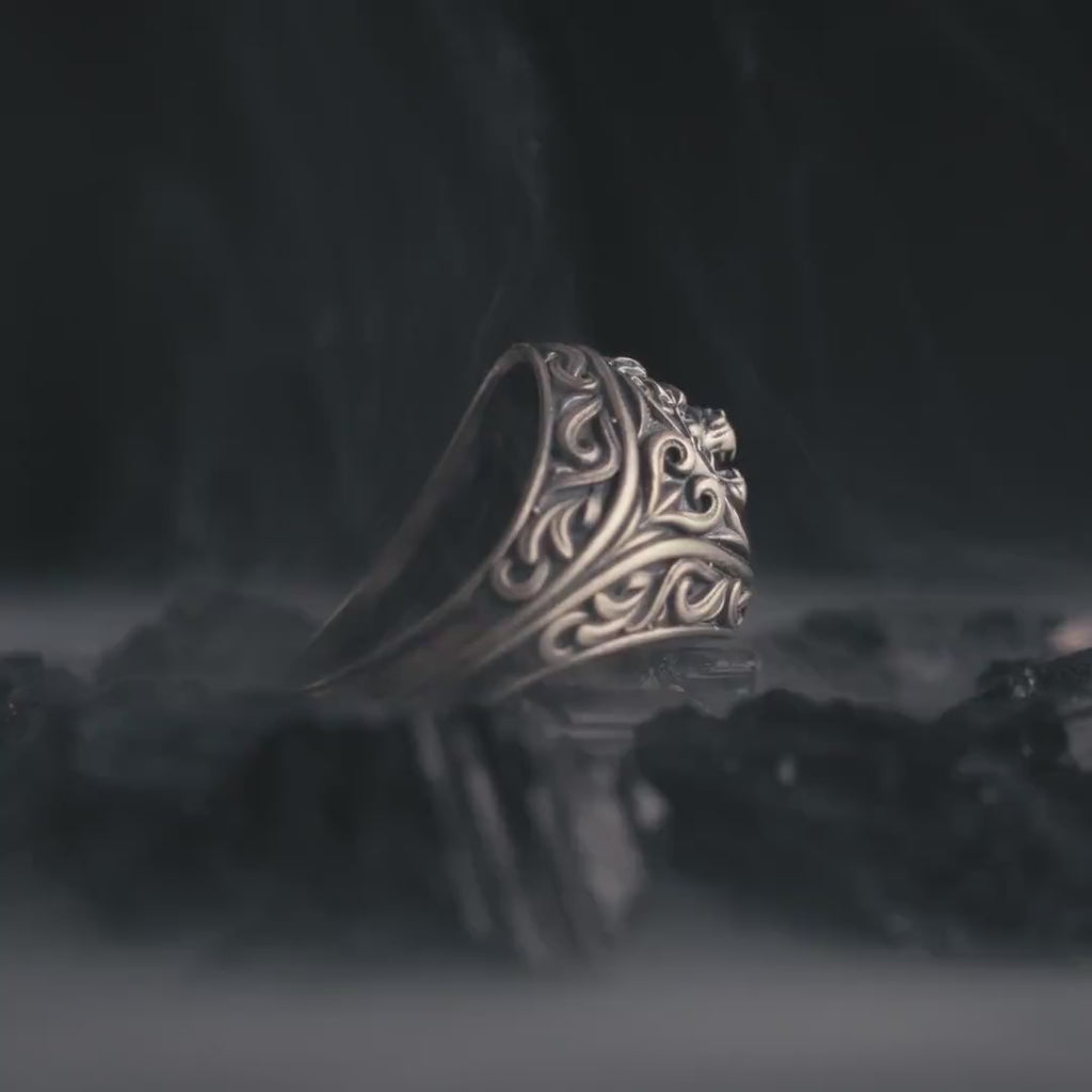 Lion 925 Sterling Silver Ring