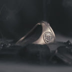 925 Sterling Silver Owl Skull Ring