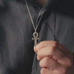 Ankh Unisex 925 Sterling Silver Pendant Necklace