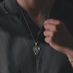 Dragon 925 Sterling Silver Pendant Necklace