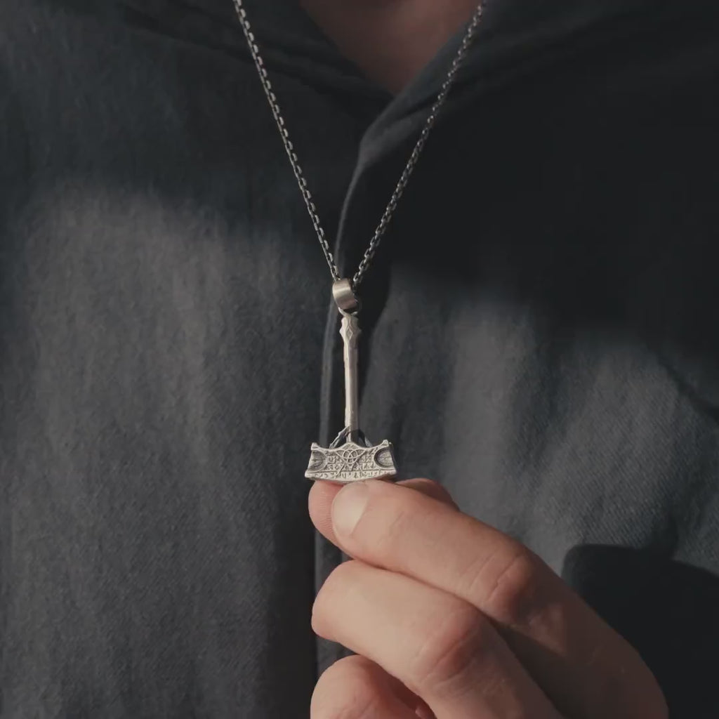 Viking Thor’s Hammer  925 Sterling Silver Necklace